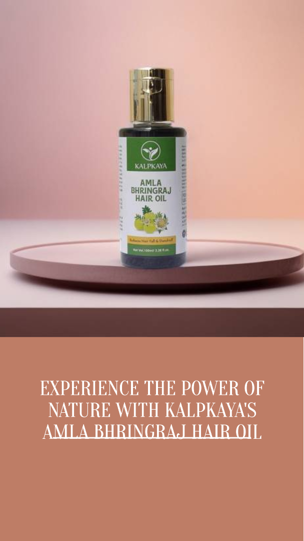 KALPKAYA Amla Bhringraj Hair Oil | Enriched with Vitamin E| Anti-Hair Fall | Anti-Dandruff Hair Oil - Image 6